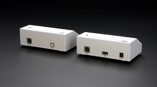 USB機器延長ユニット <LEX-S100A/B> 背面写真