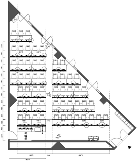 LL教室 レイアウト