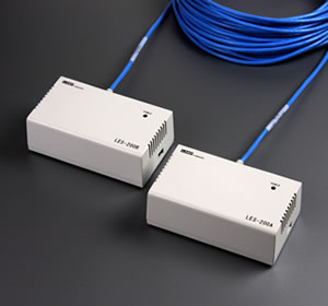アナログRGB信号延長器 LES-200A/B 製品写真