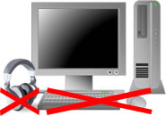 学生パソコンのロック(ミュート)